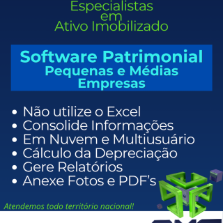 Soluções Patrimoniais - AXS Consultoria Avaliação Patrimonial Inventario Patrimonial Controle Patrimonial Controle Ativo