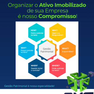 BPO do Ativo Imobilizado - AXS Consultoria Empresarial Avaliação Patrimonial Inventario Patrimonial Controle Patrimonial Controle Ativo