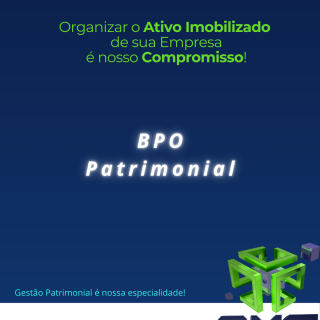 BPO Patrimonial - Gestão Total do Ativo Imobilizado Consultoria Empresarial Passivo Bancário Ativo Imobilizado Ativo Fixo