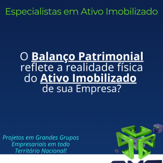 Inventario Geral do Ativo Imobilizado - AXS Consultoria Consultoria Empresarial Passivo Bancário Ativo Imobilizado Ativo Fixo