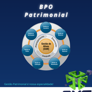 Terceirização da Gestão do Ativo Imobilizado - BPO Avaliação Patrimonial Inventario Patrimonial Controle Patrimonial Controle Ativo
