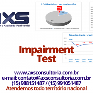 Teste de Impairment - AXS Consultora Empresarial Avaliação Patrimonial Inventario Patrimonial Controle Patrimonial Controle Ativo