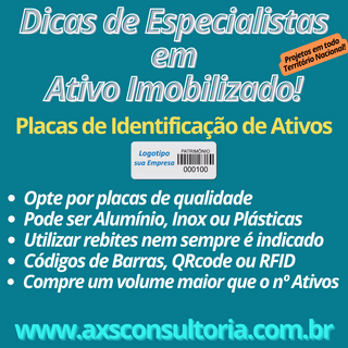 Ativo Imobilizado - Consultoria Especializada - AXS Consultoria Empresarial Passivo Bancário Ativo Imobilizado Ativo Fixo