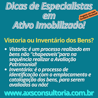 Controle Patrimonial em Empresas de todo Brasil - AXS Avaliação Patrimonial Inventario Patrimonial Controle Patrimonial Controle Ativo