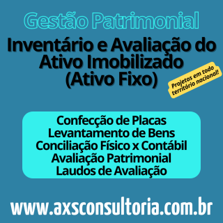 Avaliação de Maquinas - AXS Consultoria Empresarial Consultoria Empresarial Passivo Bancário Ativo Imobilizado Ativo Fixo