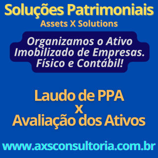 Laudo de PPA - AXS Consultoria Empresarial Consultoria Empresarial Passivo Bancário Ativo Imobilizado Ativo Fixo
