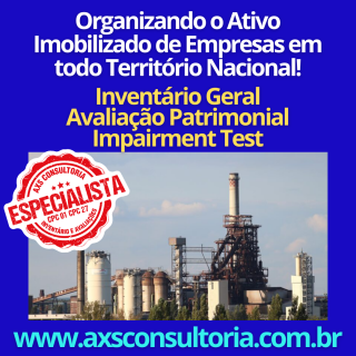 Inventario e Ativo Imobilizado para Franquias - AXS Ativos Avaliação Patrimonial Inventario Patrimonial Controle Patrimonial Controle Ativo