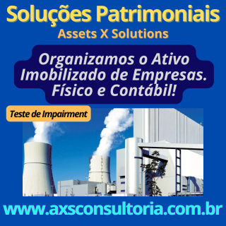 Teste de Impairment - AXS Consultoria Consultoria Empresarial Passivo Bancário Ativo Imobilizado Ativo Fixo