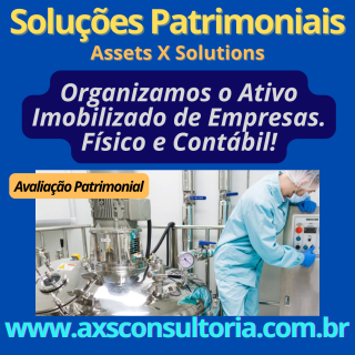 Inventario Geral do Ativo Imobilizado - AXS Consultoria Avaliação Patrimonial Inventario Patrimonial Controle Patrimonial Controle Ativo