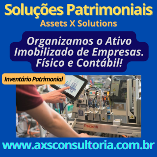Avaliação para Seguros - AXS Consultoria Avaliação Patrimonial Inventario Patrimonial Controle Patrimonial Controle Ativo