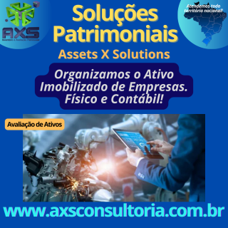 Avaliação de Imóveis - AXS Consultoria Avaliação Patrimonial Inventario Patrimonial Controle Patrimonial Controle Ativo