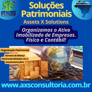 Inventário Patrimonial - AXS Consultoria Consultoria Empresarial Passivo Bancário Ativo Imobilizado Ativo Fixo