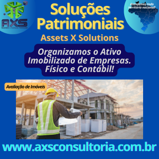Avaliação de Imóveis - AXS Consultoria Consultoria Empresarial Passivo Bancário Ativo Imobilizado Ativo Fixo