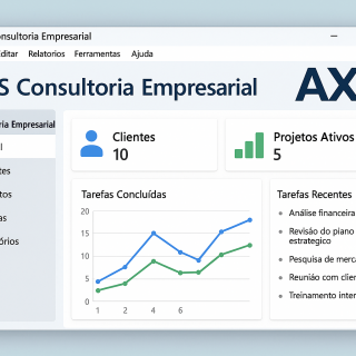 Software de Gestão Patrimonial p/ Pequenas Empresas Consultoria Empresarial Passivo Bancário Ativo Imobilizado Ativo Fixo