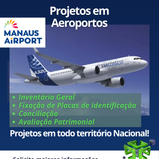 Projeto de Inventario na Vinci Aeroportos - AXS Avaliação Patrimonial Inventario Patrimonial Controle Patrimonial Controle Ativo