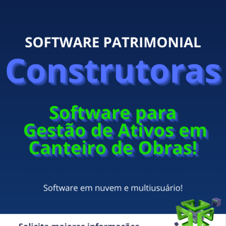 Construção Civil - Temos um Software de Gestão de Ativos Avaliação Patrimonial Inventario Patrimonial Controle Patrimonial Controle Ativo
