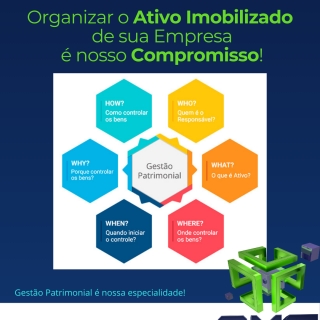 BPO Patrimonial: a forma inteligente de cuidar do Ativo Imobilizado da sua empresa Consultoria Empresarial Passivo Bancário Ativo Imobilizado Ativo Fixo
