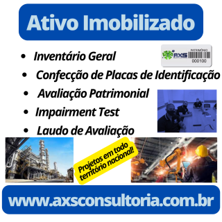 Ativo Imobilizado - Consultoria Especializada - AXS Consultoria Empresarial Passivo Bancário Ativo Imobilizado Ativo Fixo