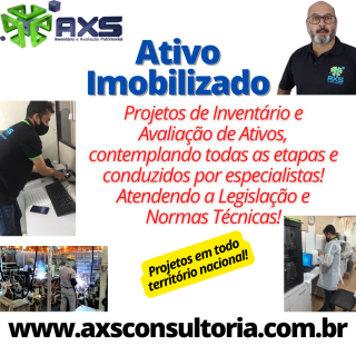 Ativo Imobilizado - Consultoria Especializada - AXS Consultoria Empresarial Passivo Bancário Ativo Imobilizado Ativo Fixo