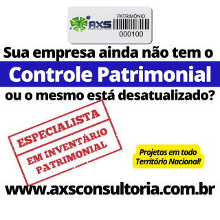 Ativo Imobilizado - Consultoria Especializada - AXS Avaliação Patrimonial Inventario Patrimonial Controle Patrimonial Controle Ativo Ativo Imobilizado - Consultoria Especializada - AXS Consultoria Empresarial Passivo Bancário Ativo Imobilizado Ativo Fixo