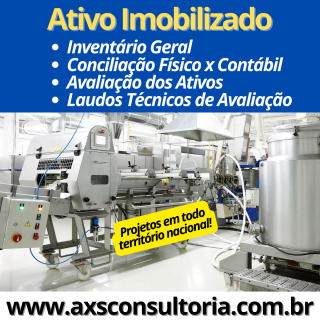 Ativo Imobilizado - Consultoria Especializada - AXS Consultoria Empresarial Passivo Bancário Ativo Imobilizado Ativo Fixo