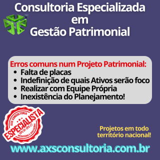Ativo Imobilizado em todo Brasil - AXS Consultoria Avaliação Patrimonial Inventario Patrimonial Controle Patrimonial Controle Ativo