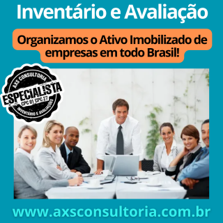 Inventario de Ativo Imobilizado em todo Brasil - AXS Avaliação Patrimonial Inventario Patrimonial Controle Patrimonial Controle Ativo